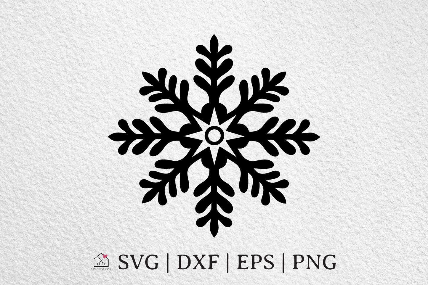 FREE Snowflake SVG Christmas Winter Cut Files - Craft House SVG