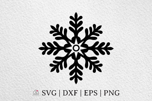FREE Snowflake SVG Christmas Winter Cut Files - Craft House SVG