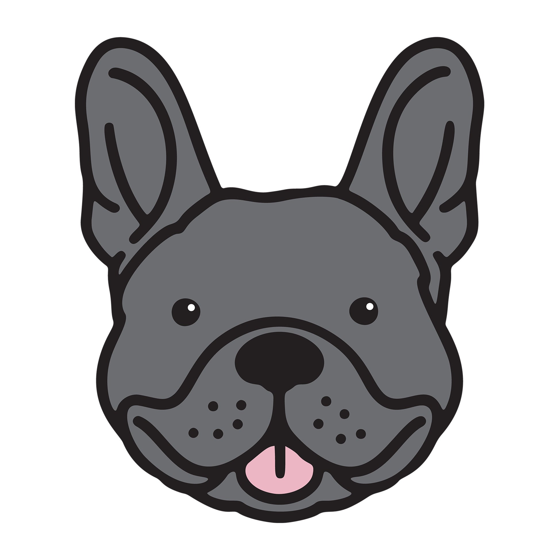 French Bulldog SVG dog design for Cricut, Silhouette, laser cutting, vinyl, sublimation, and pet craft projects.