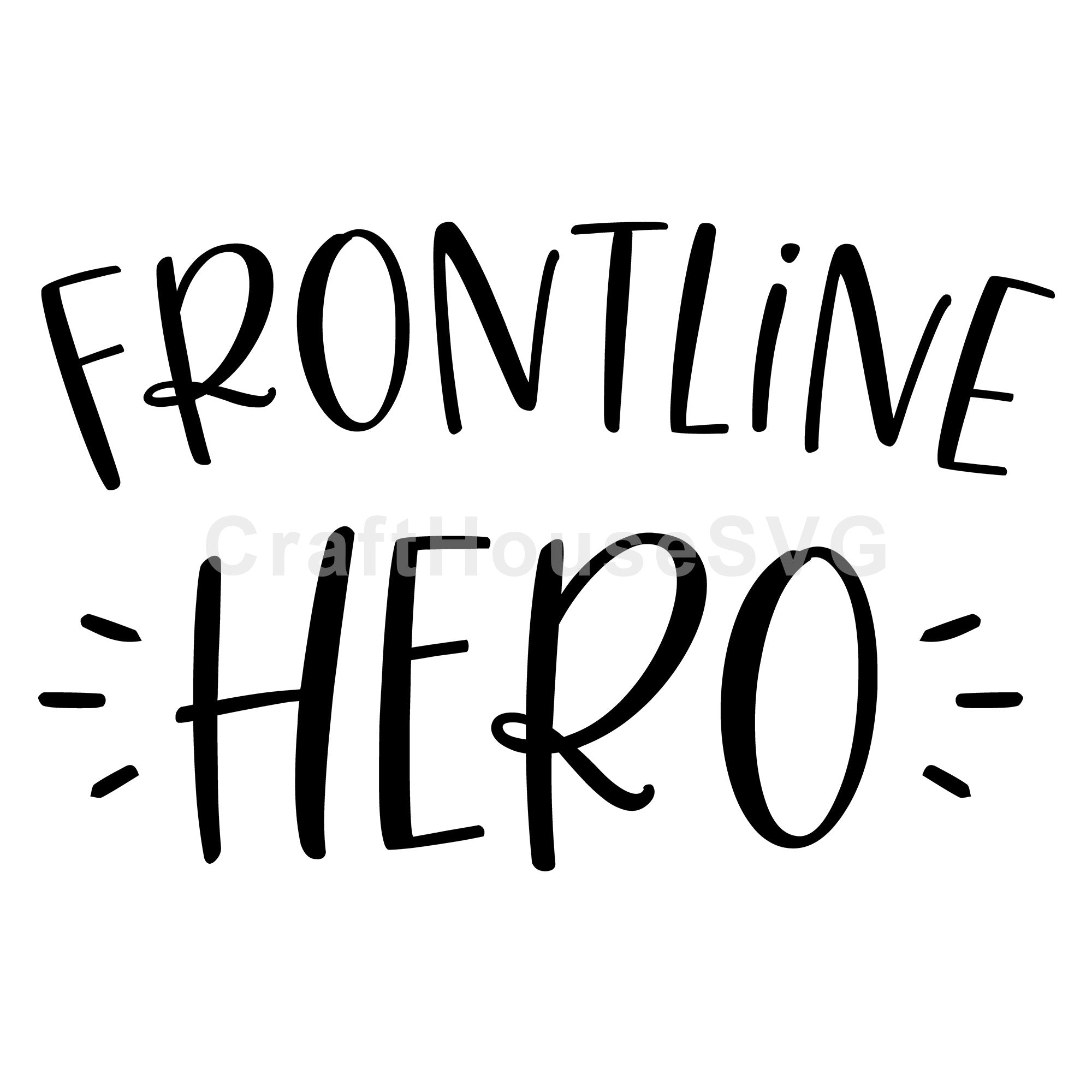 Frontline hero SVG