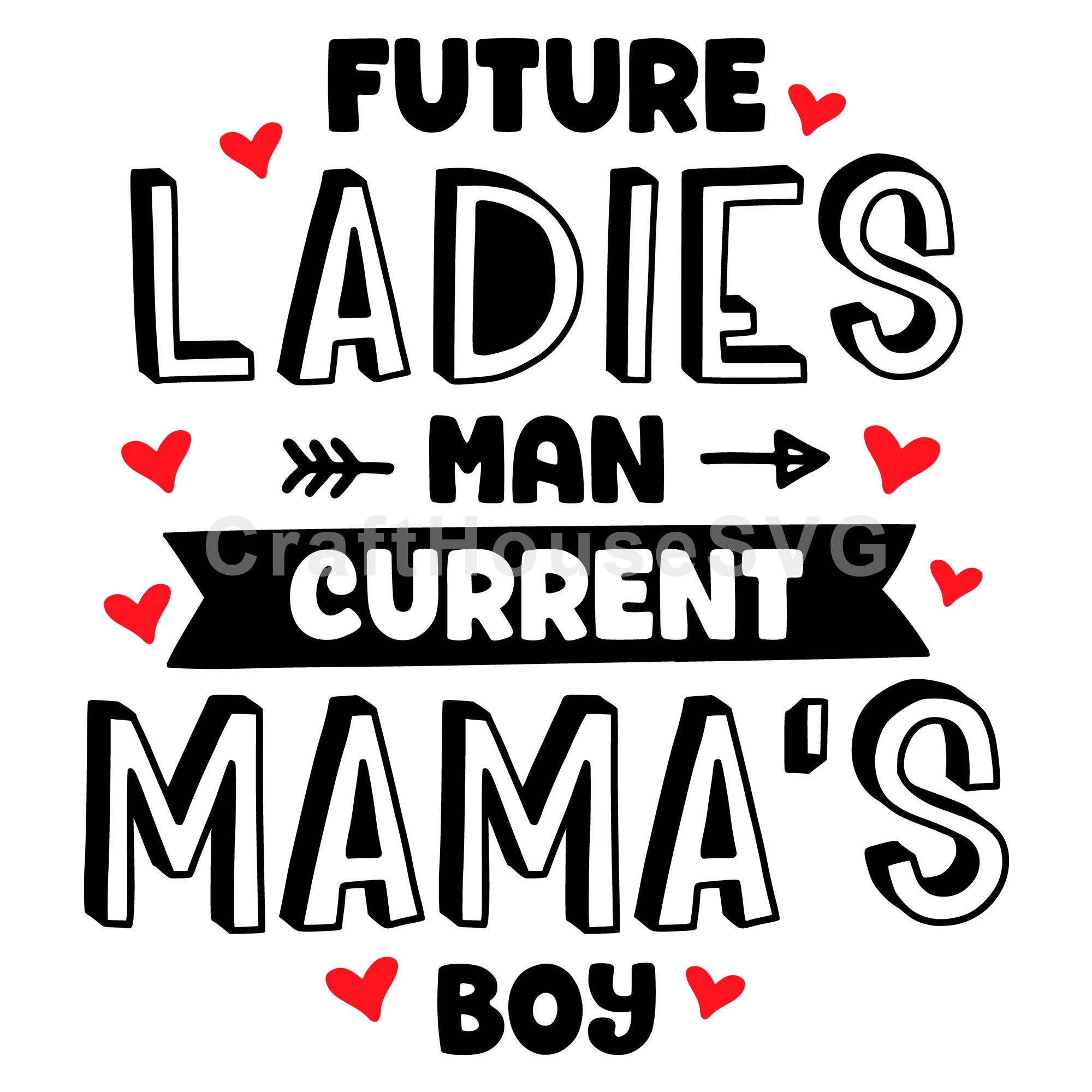 Future ladies man current mamas boy SVG | M43F13