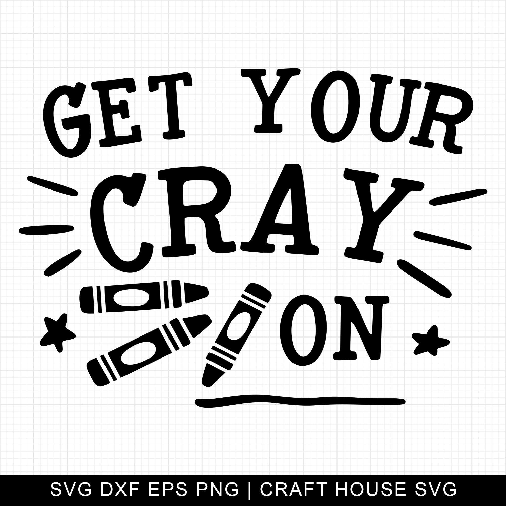 Get your cray on SVG | M5F6