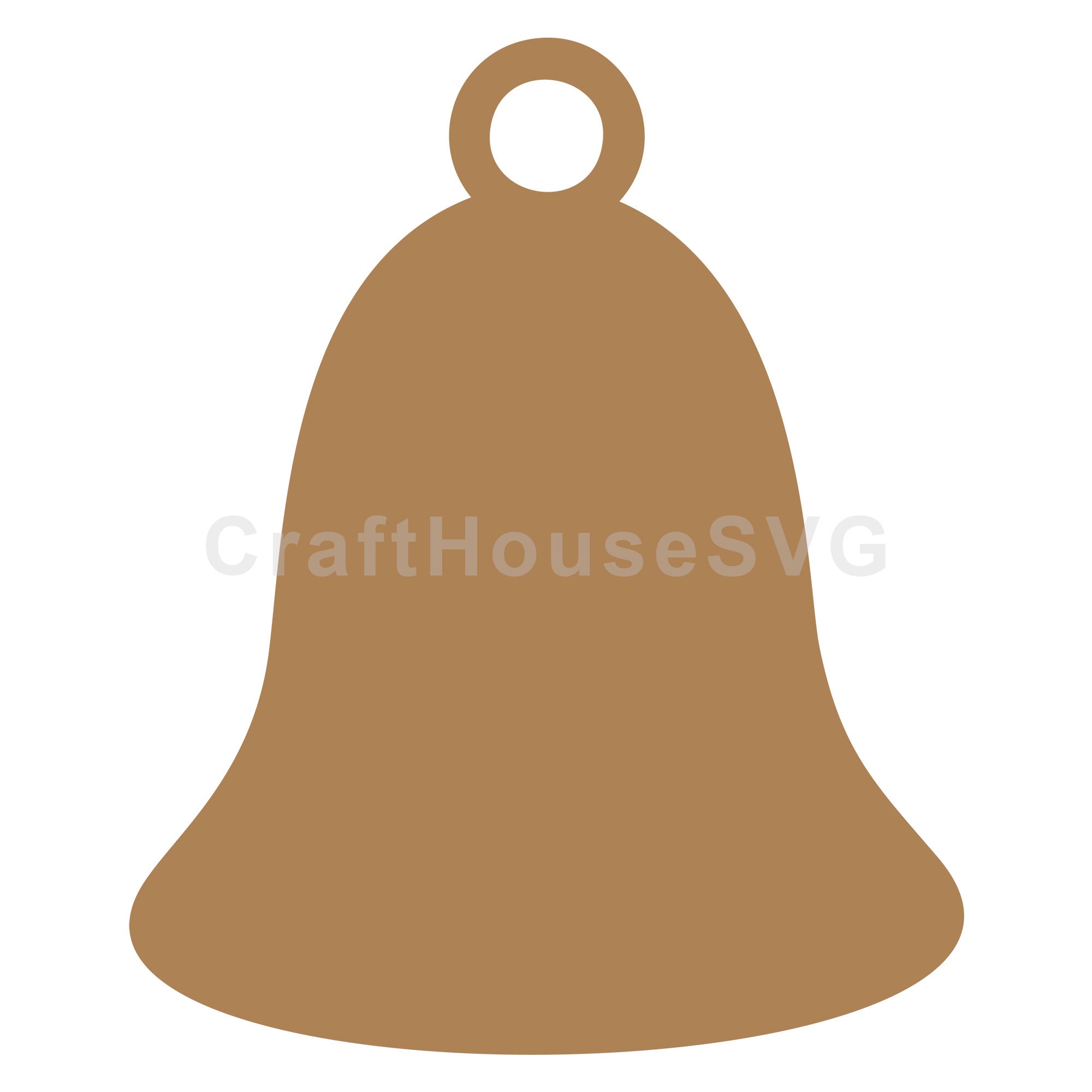 Gift Tag Bell SVG