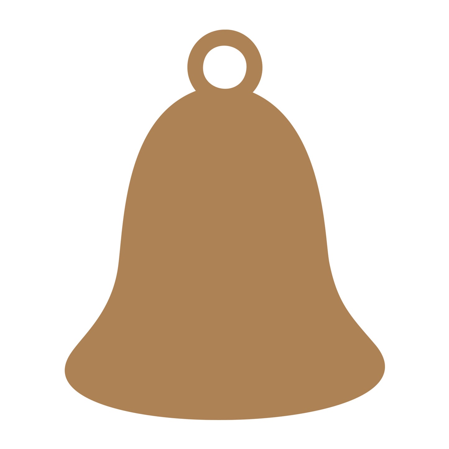 Gift Tag Bell SVG design for Cricut, Silhouette, laser cutting, vinyl, sublimation, gift tags, and craft projects.