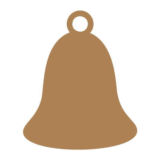 Gift Tag Bell SVG design for Cricut, Silhouette, laser cutting, vinyl, sublimation, gift tags, and craft projects.