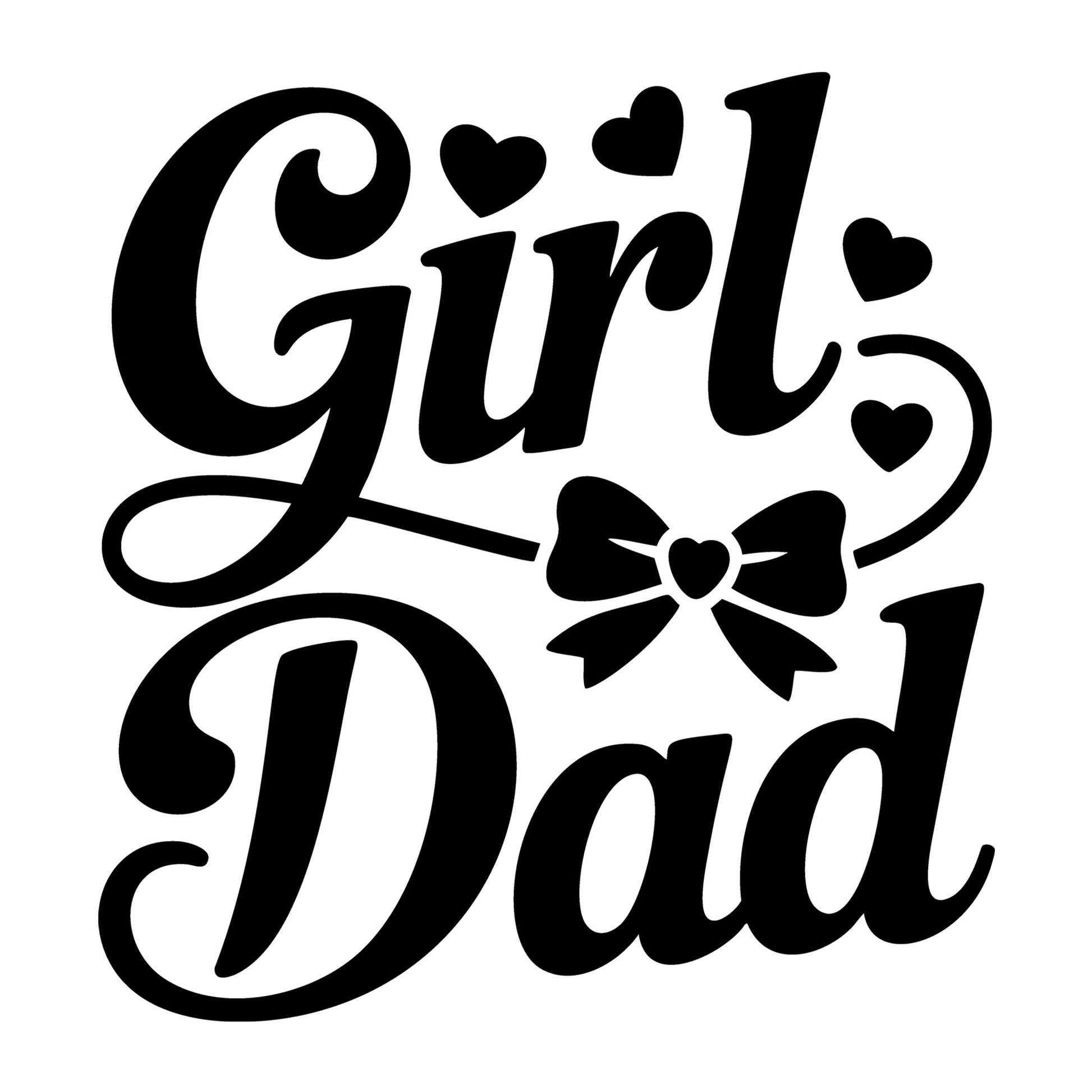 Girl Dad SVG