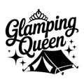 Glamping Queen SVG