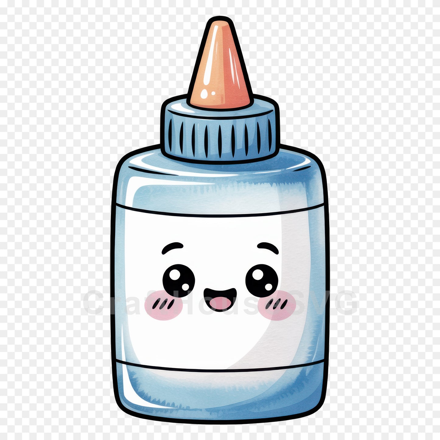 Kawaii Back to School Clipart Bundle