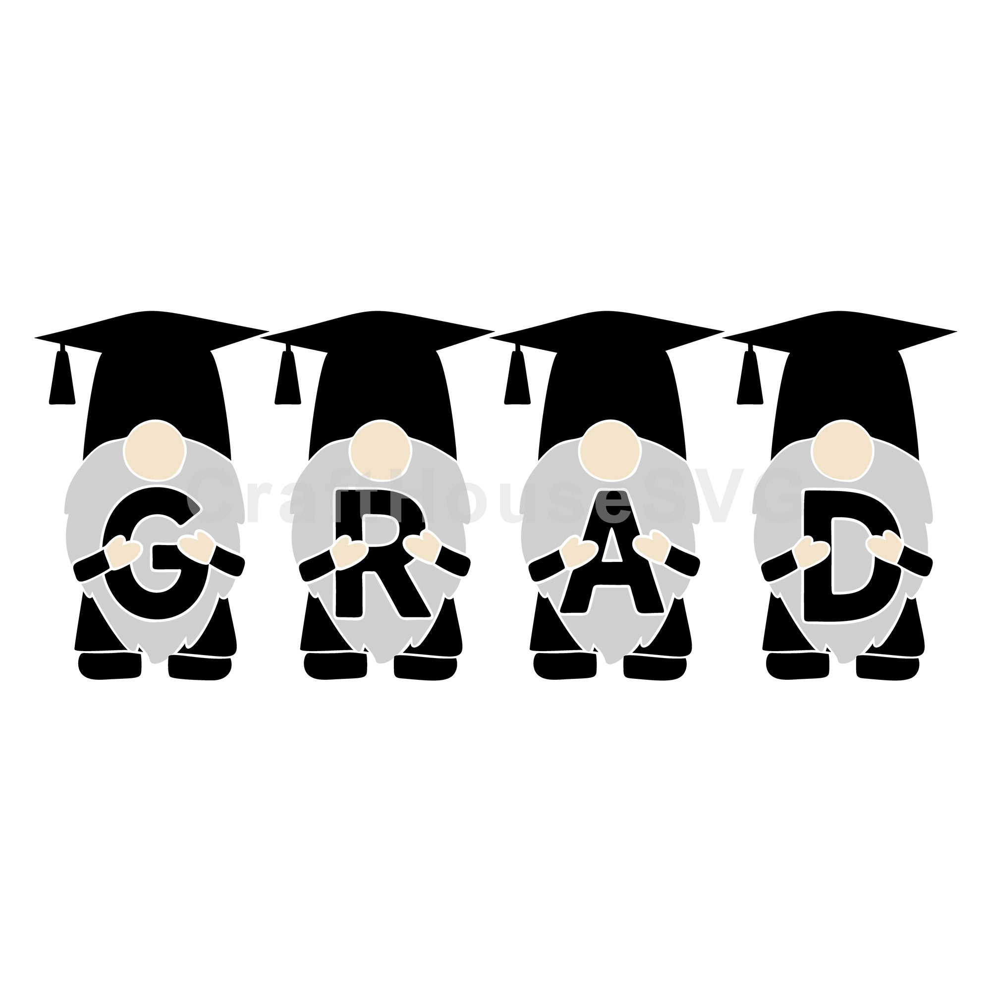 Gnome Grad SVG