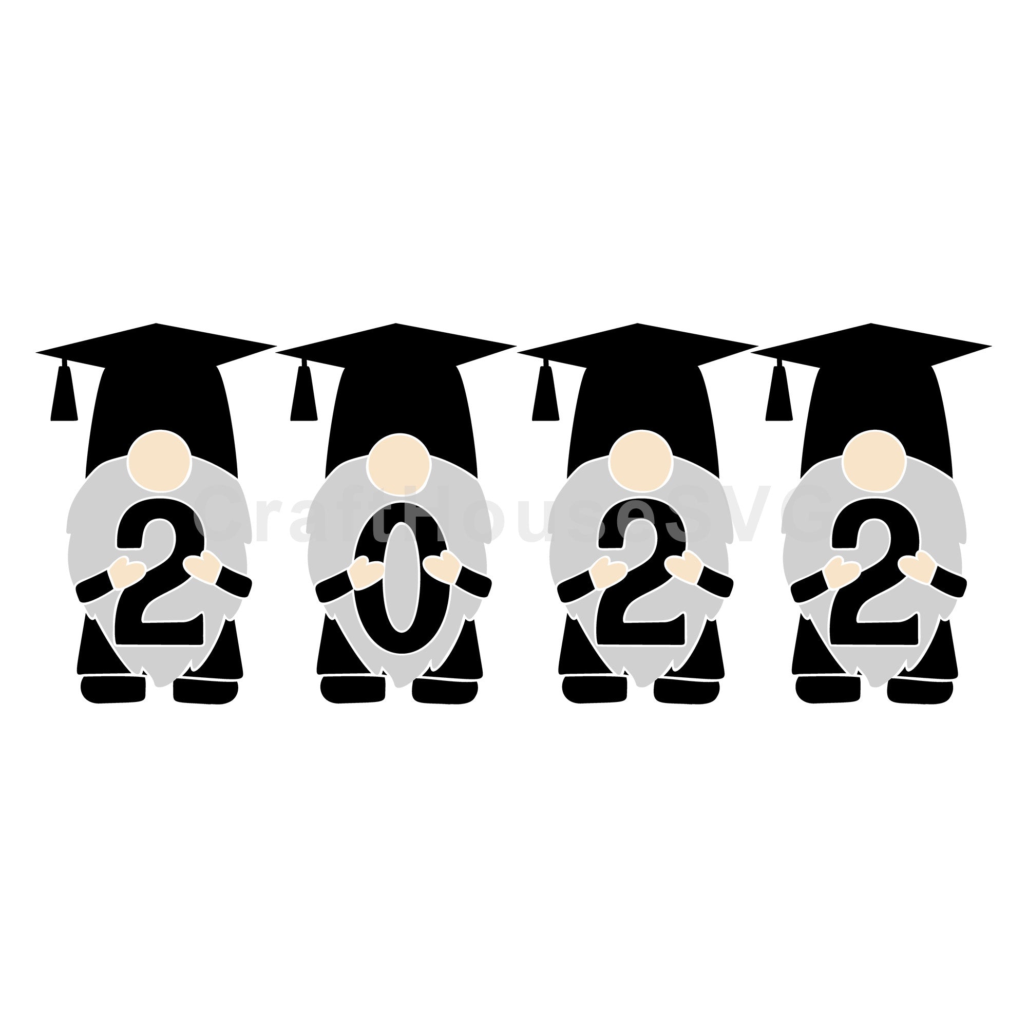 Gnome Graduation 2022 SVG