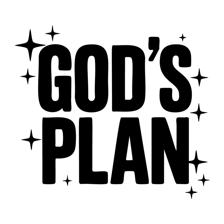 God's Plan SVG