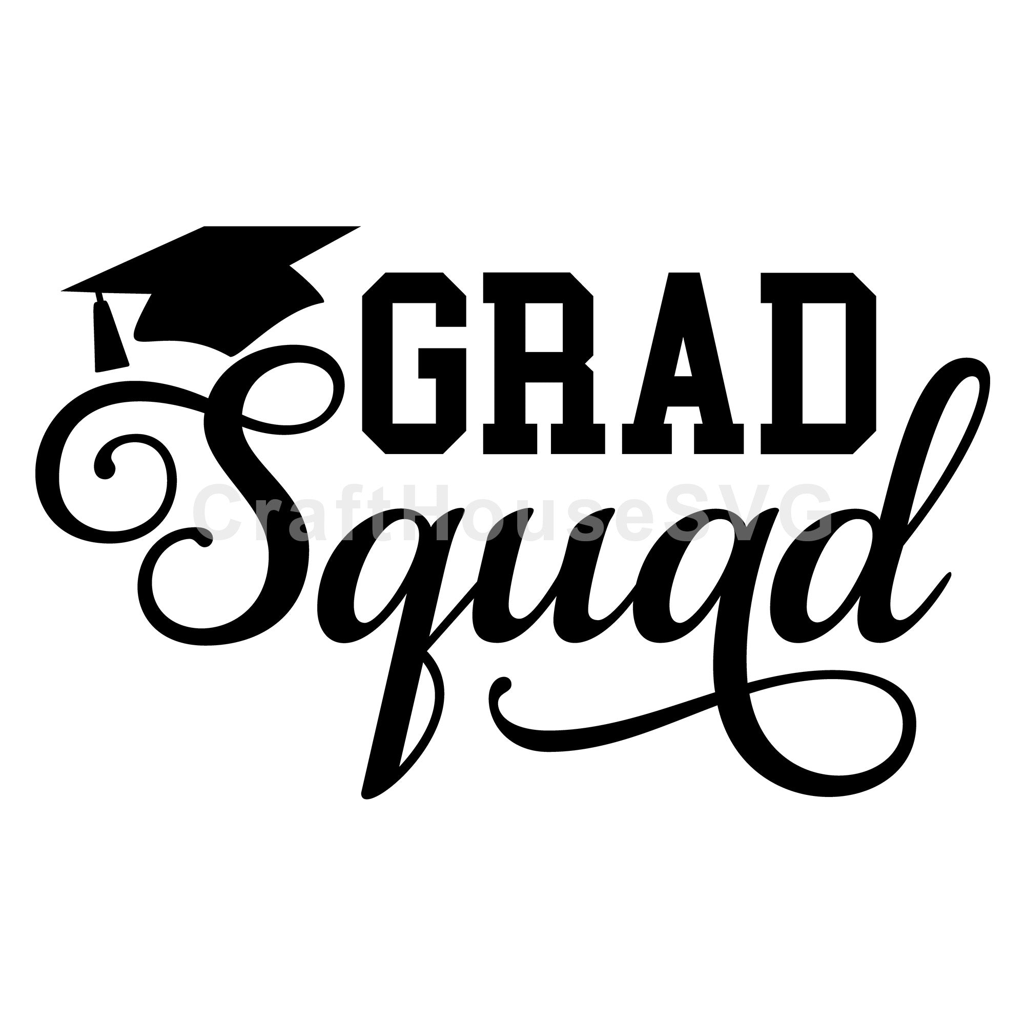 Grad Squad SVG