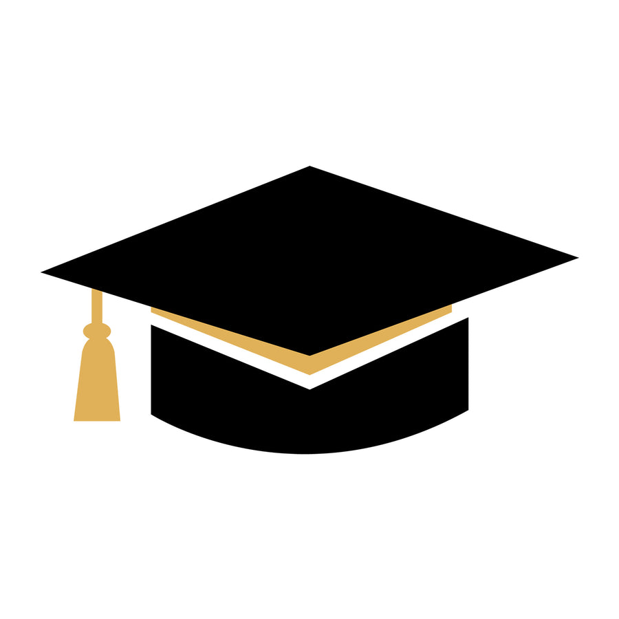 Graduation Cap SVG design for Cricut, Silhouette, laser cutting, vinyl, sublimation, and graduation craft projects.