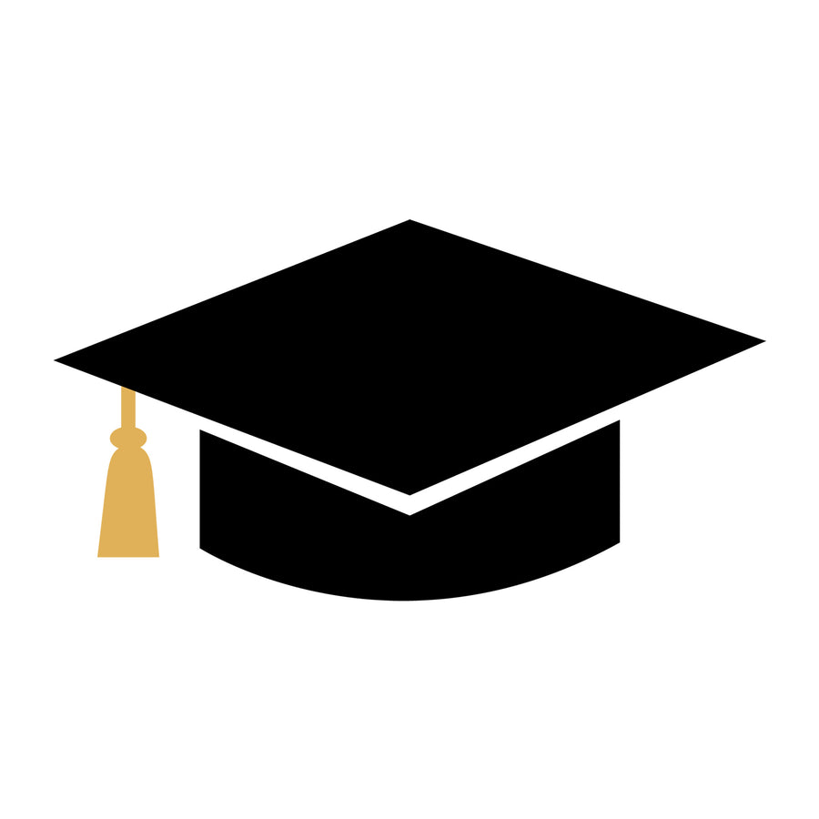 Graduation Cap SVG design for Cricut, Silhouette, laser cutting, vinyl, sublimation, and graduation craft projects.