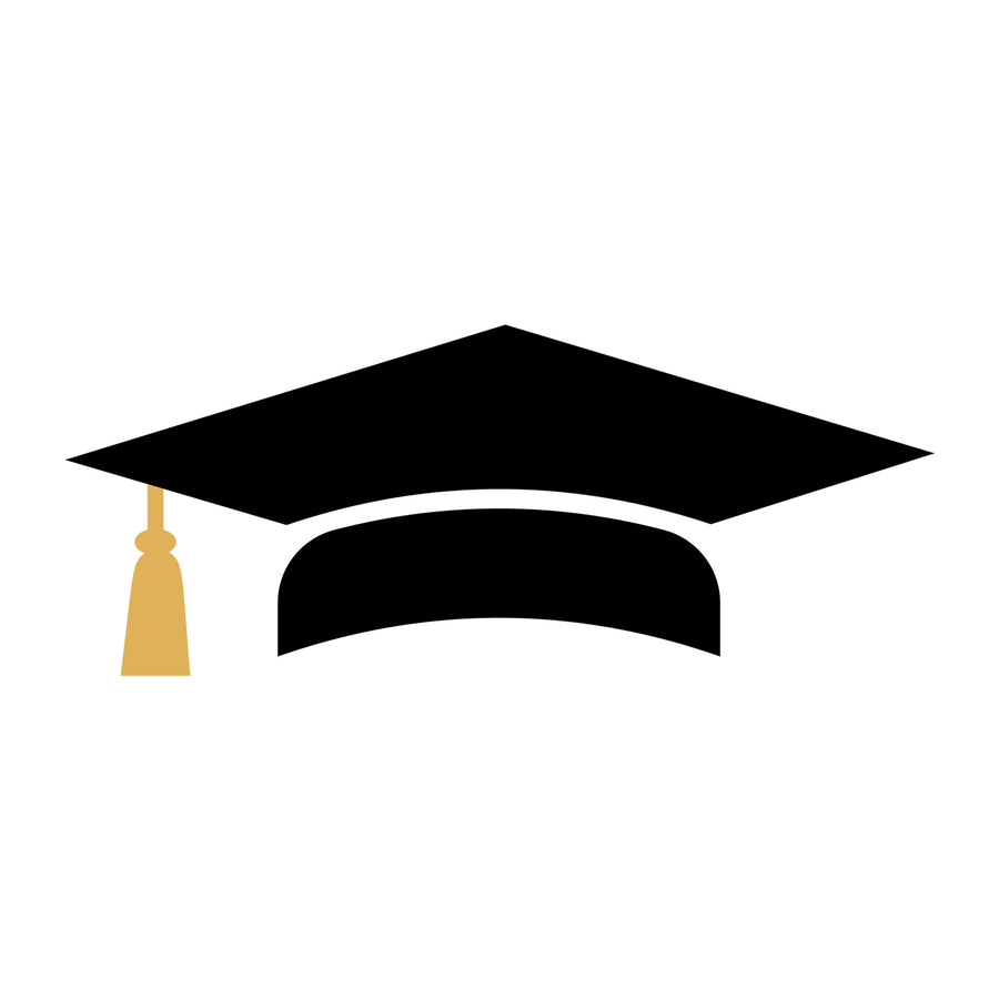 Graduation Cap SVG design for Cricut, Silhouette, laser cutting, vinyl, sublimation, and graduation craft projects.