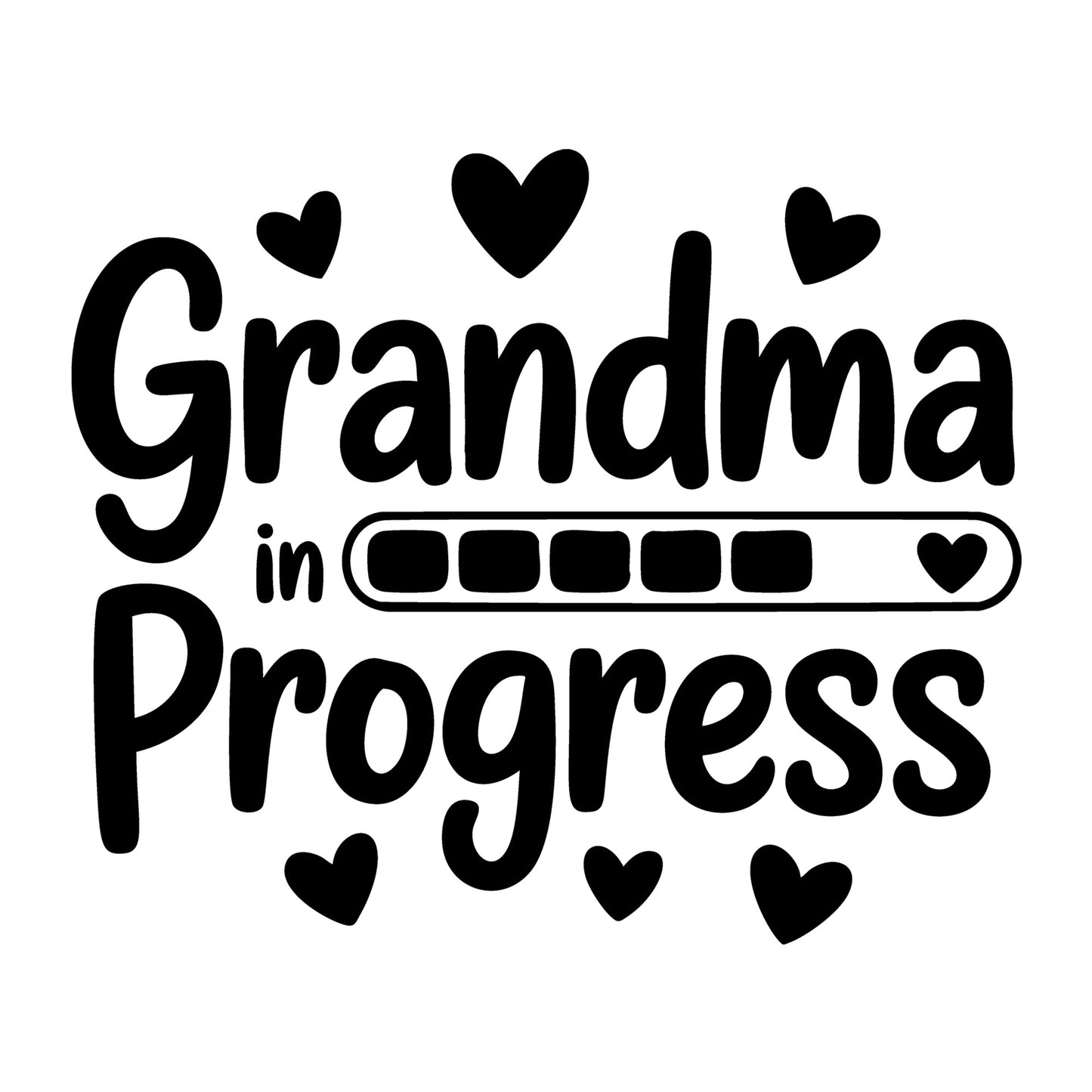 Grandma in Progress SVG