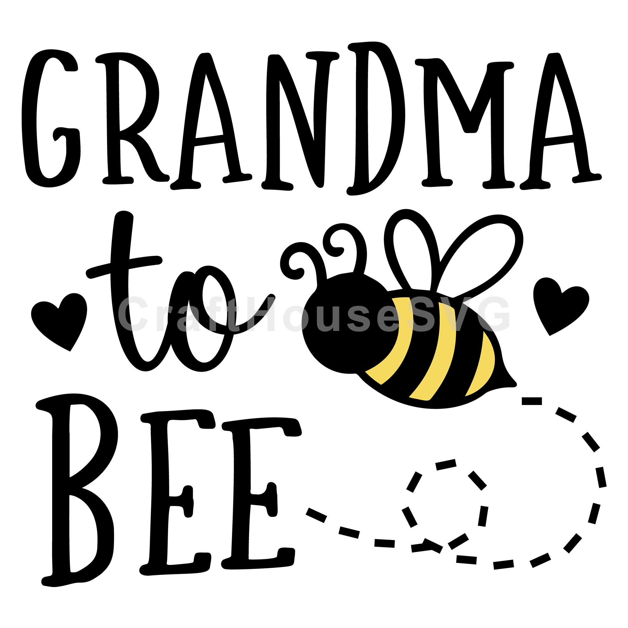 Grandma To Bee SVG Pregnancy Announcement