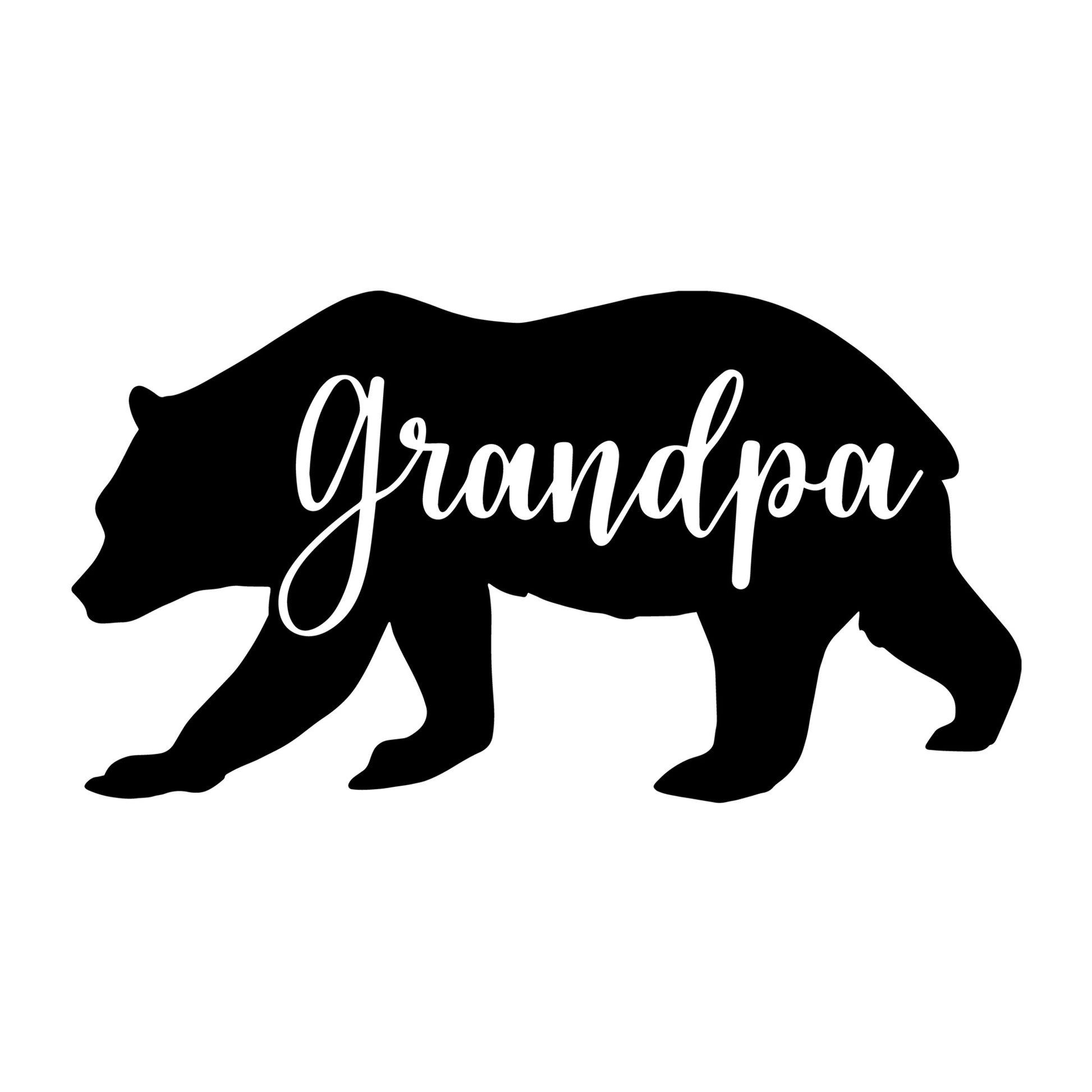 Grandpa Bear SVG