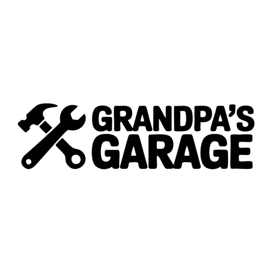 Grandpa's Garage SVG