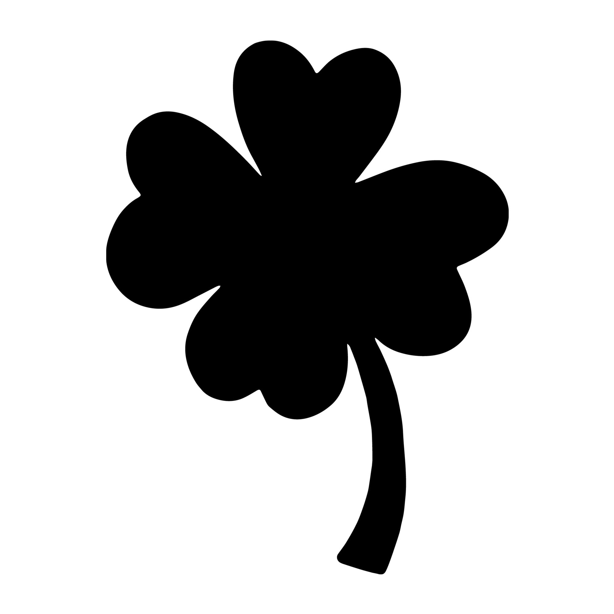 Graphic Clover Leaf SVG