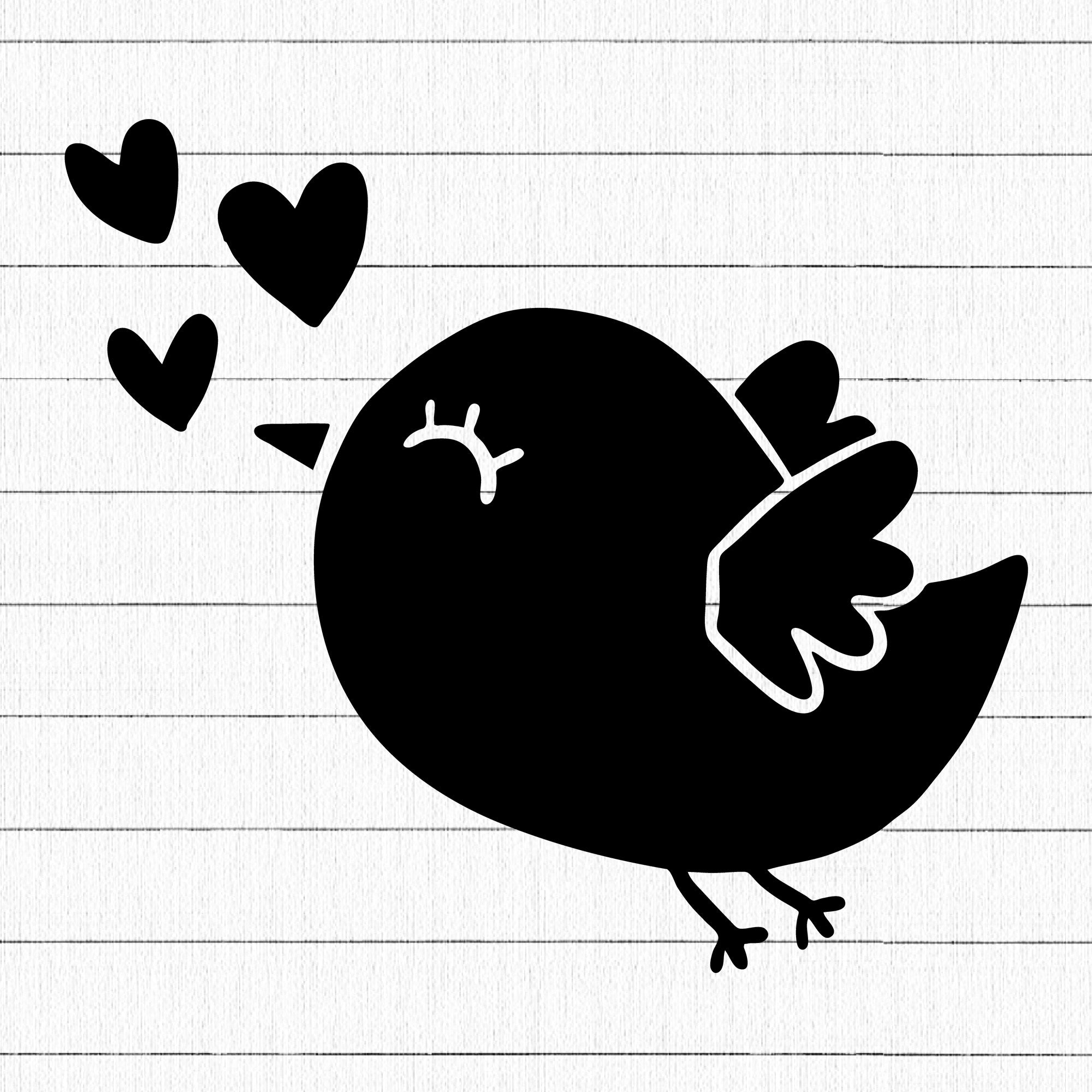 Graphic Lovebird SVG | M19F11