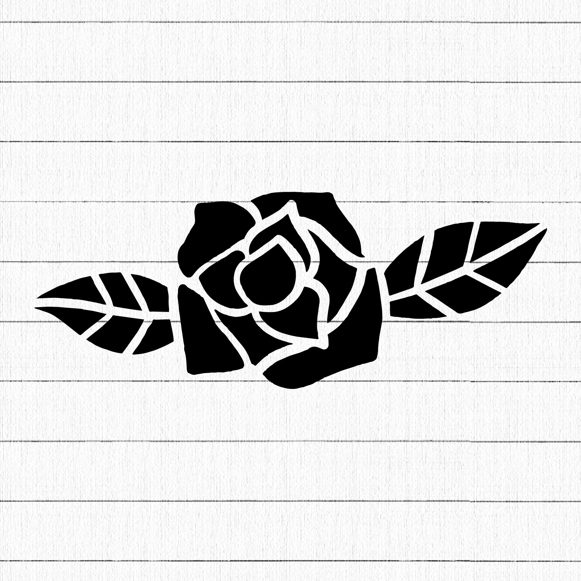 Graphic Rose SVG | M19F12