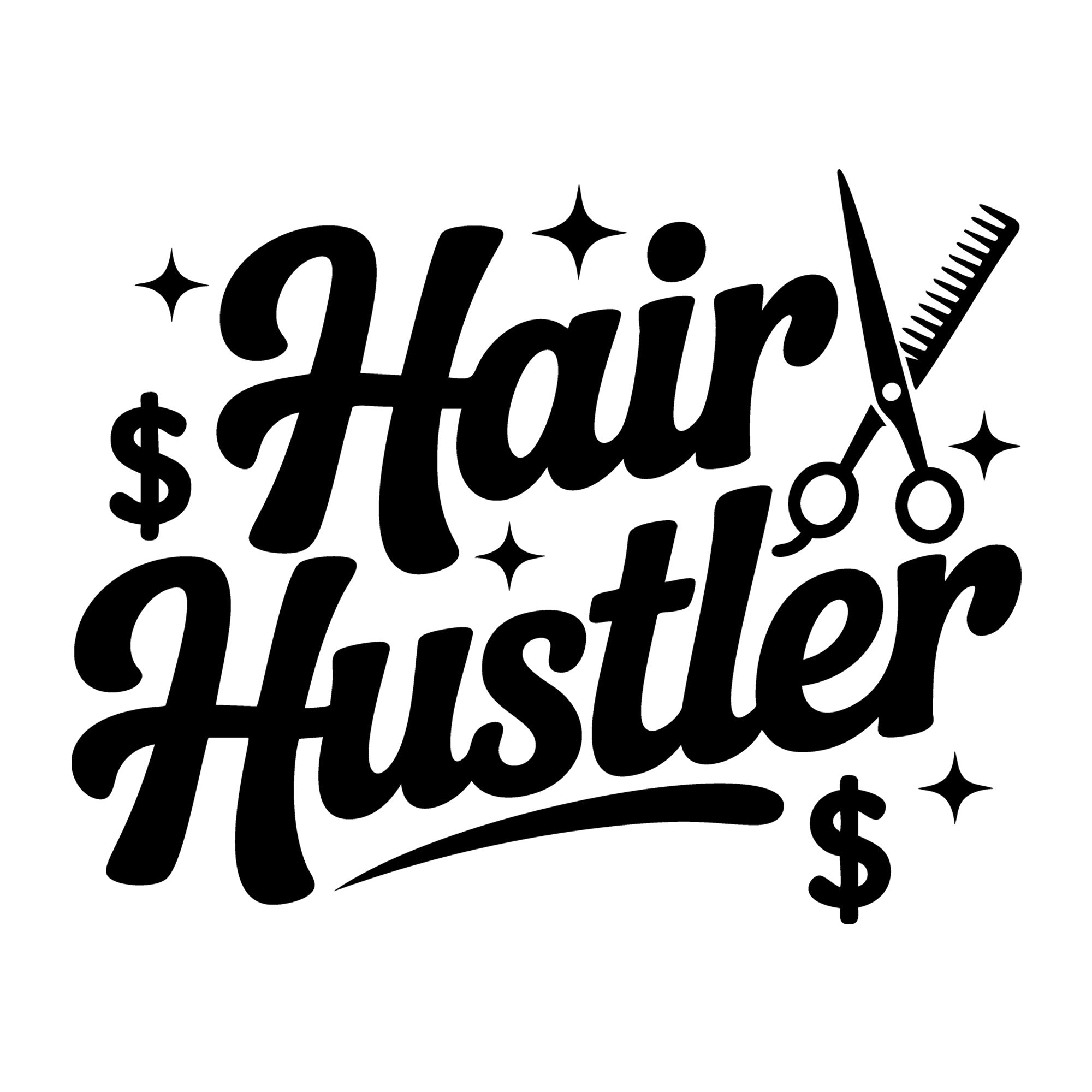 Hair Hustler SVG