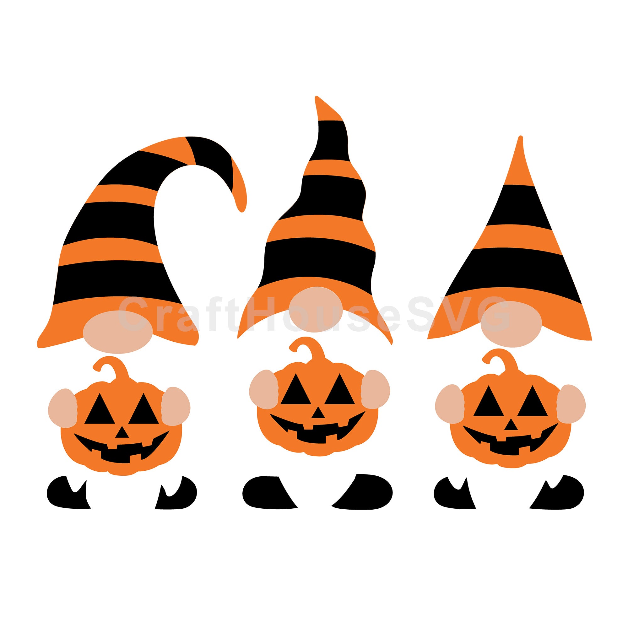 Halloween Gnome SVG