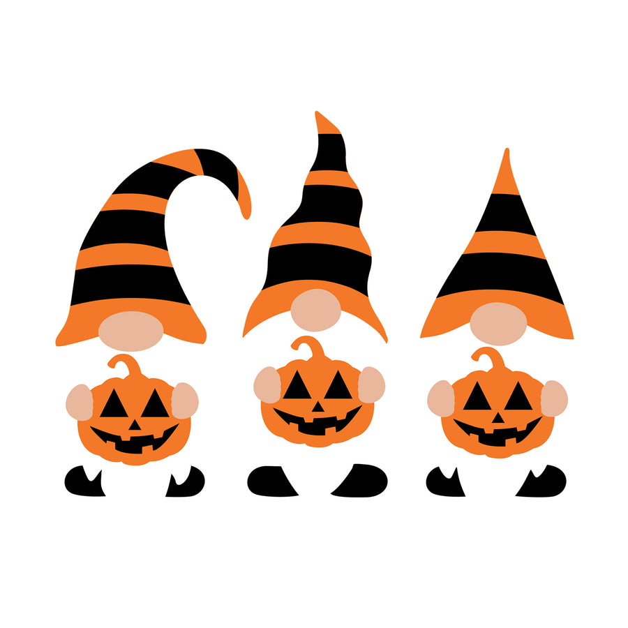 Halloween Gnome SVG design for Cricut, Silhouette, laser cutting, vinyl, sublimation, and Halloween craft projects.