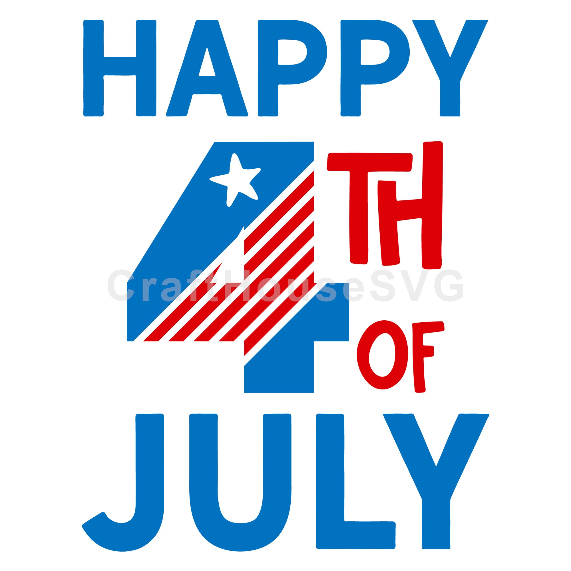 4th of July SVG file | Happy 4th of July SVG MF55