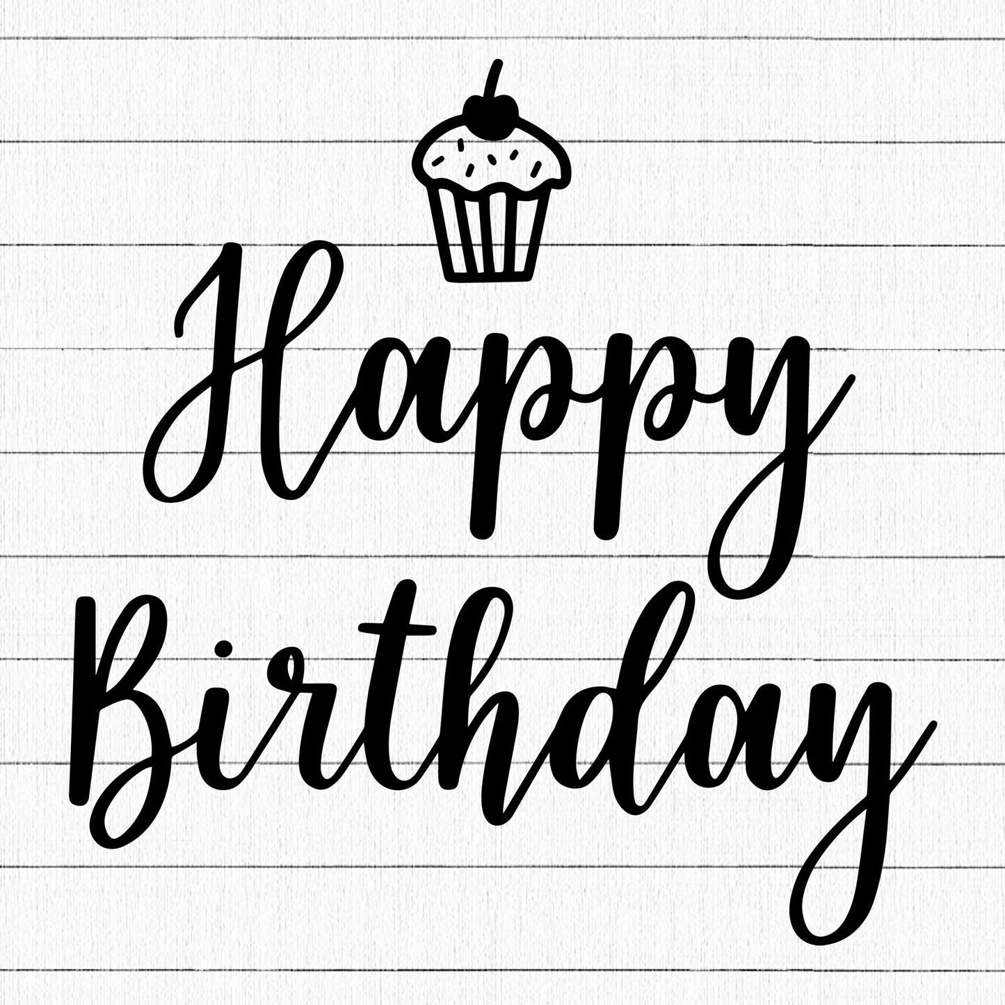 Happy Birthday 2 SVG - Craft House SVG