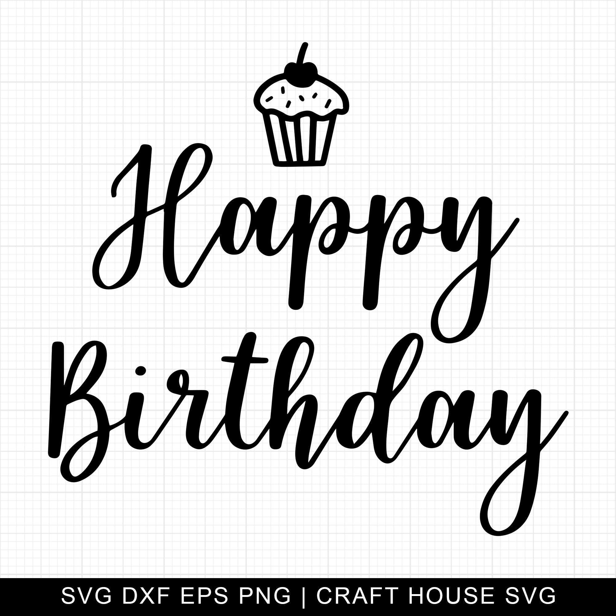 Happy Birthday 2 SVG | M10F6