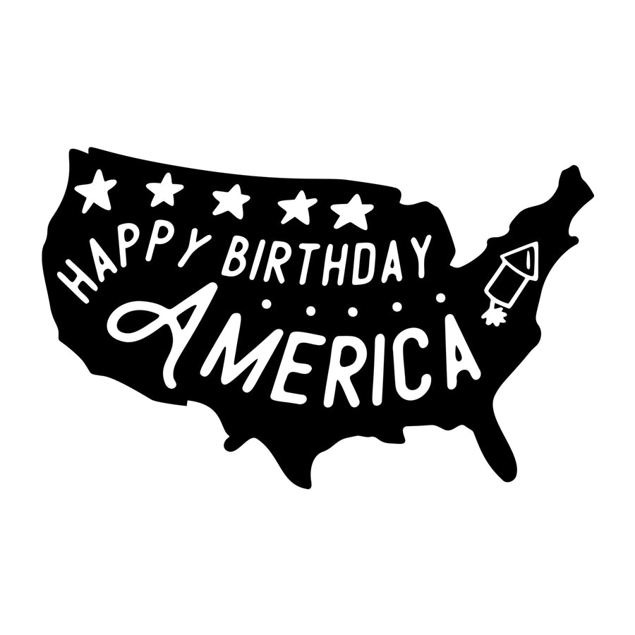 Happy Birthday America SVG