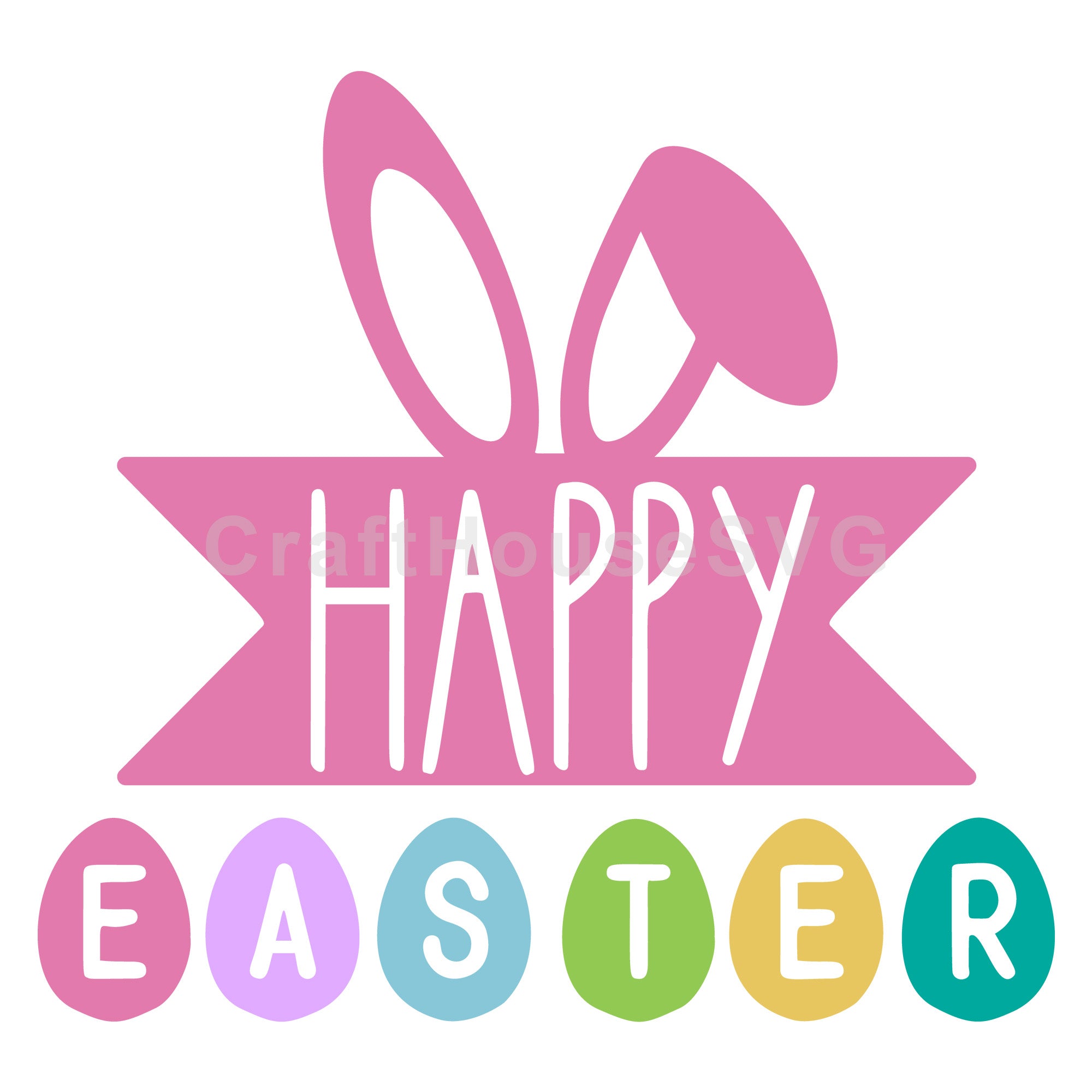 Happy Easter SVG