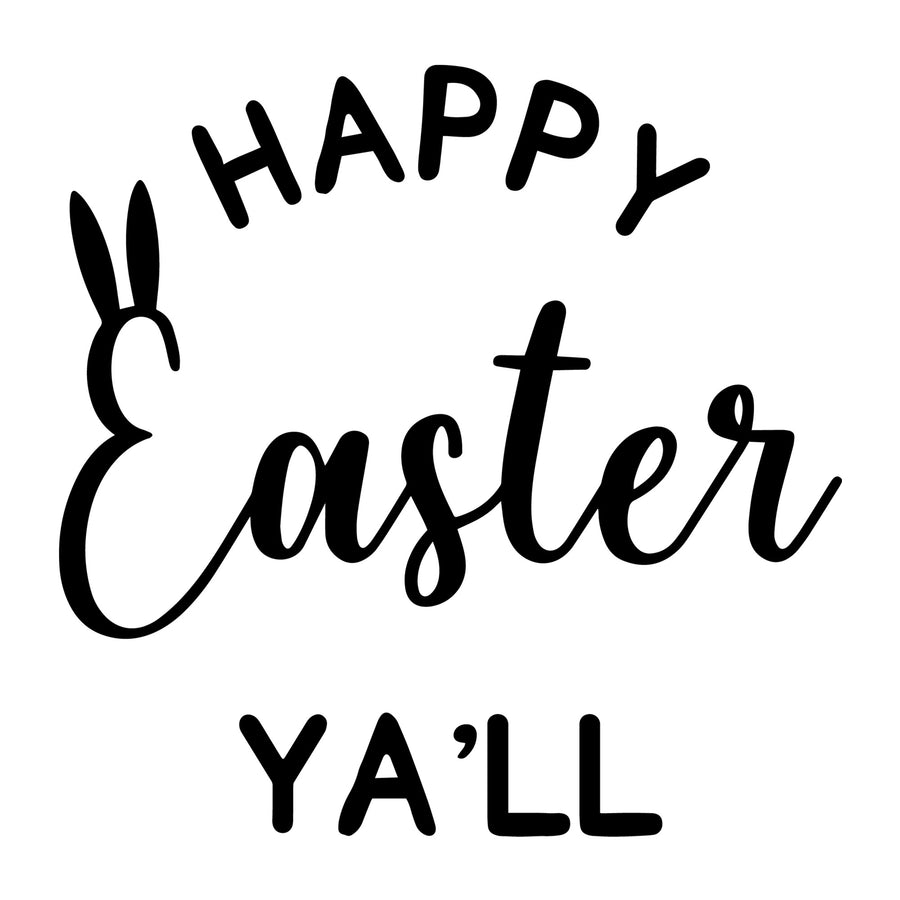 Happy Easter Y'all SVG