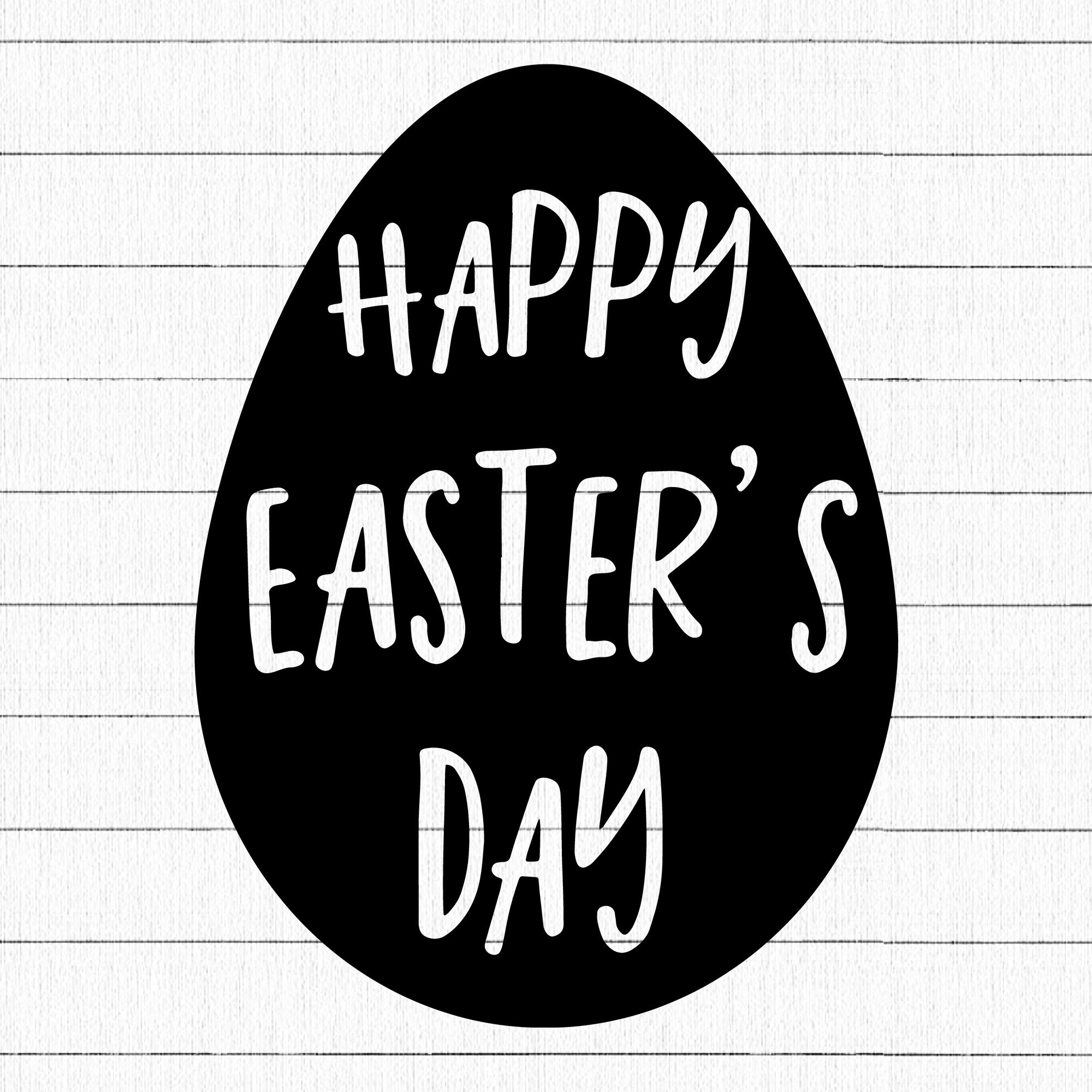 Happy Easter's Day SVG