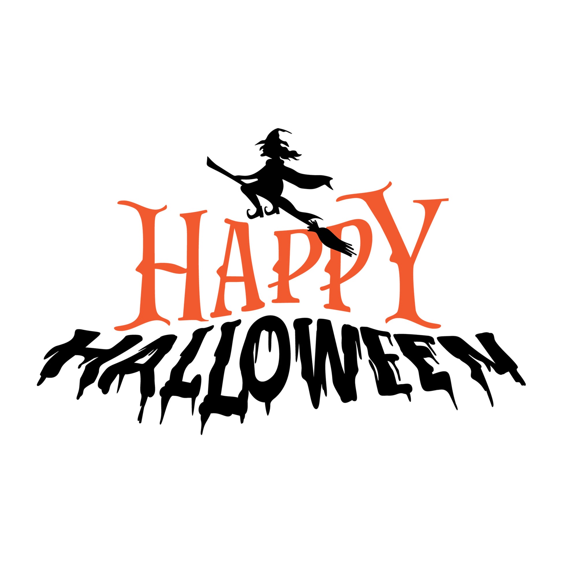 Happy Halloween SVG design for Cricut, Silhouette, laser cutting, vinyl, sublimation, and Halloween craft projects.