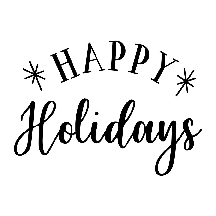 Happy Holidays SVG