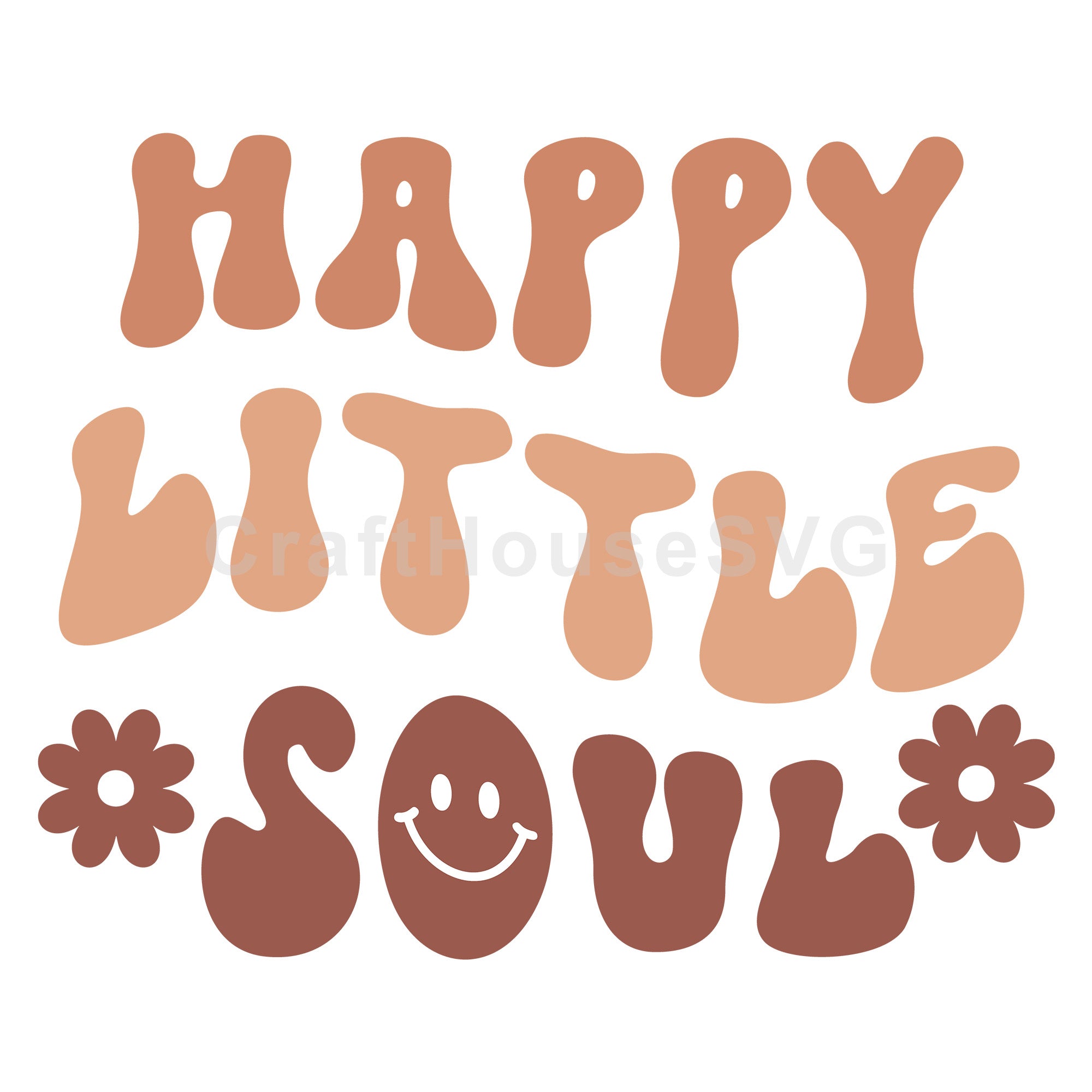 Happy Little Soul Boho SVG