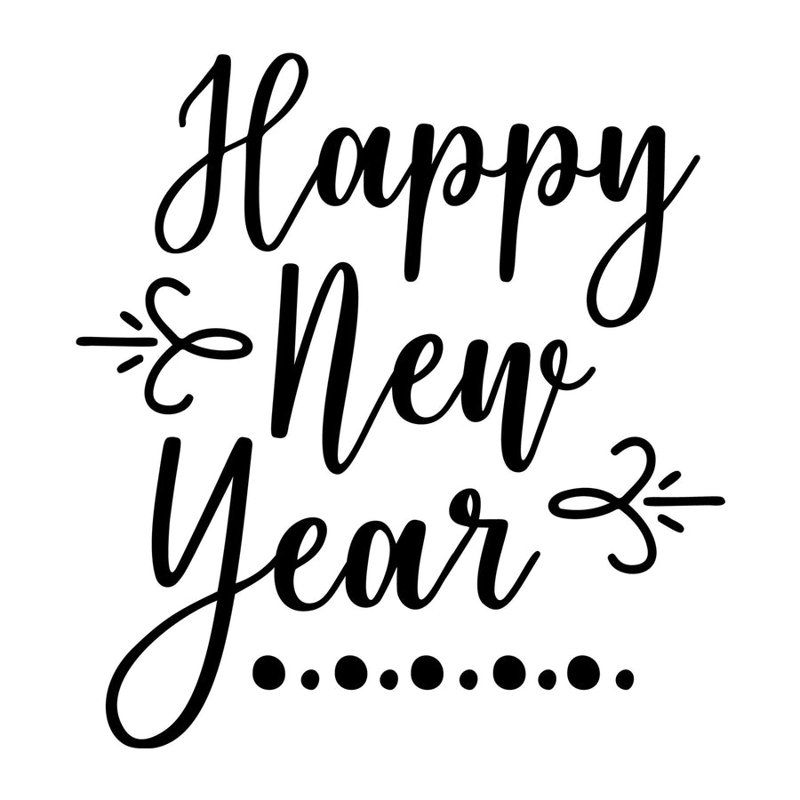 Happy New Year SVG