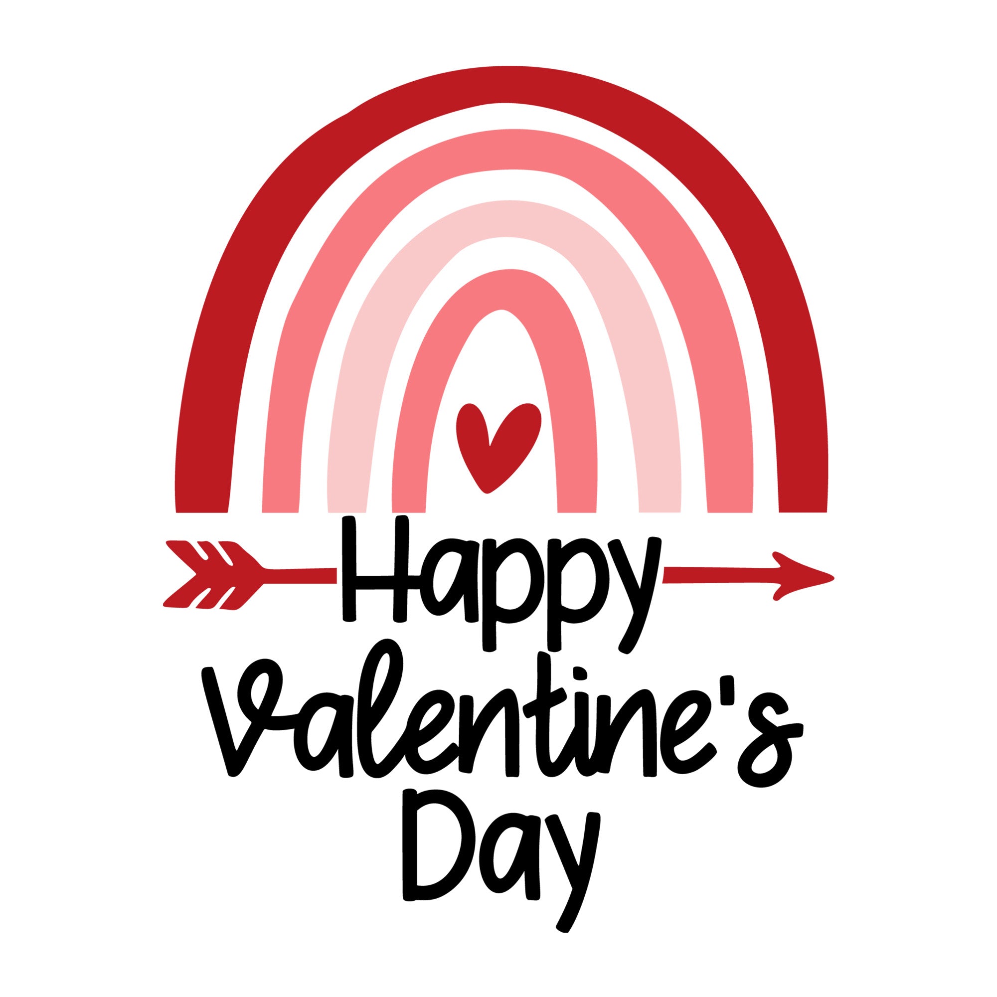 Happy Valentines Day SVG design for Cricut, Silhouette, laser cutting, vinyl, sublimation, Valentine kids crafts, and shirts.