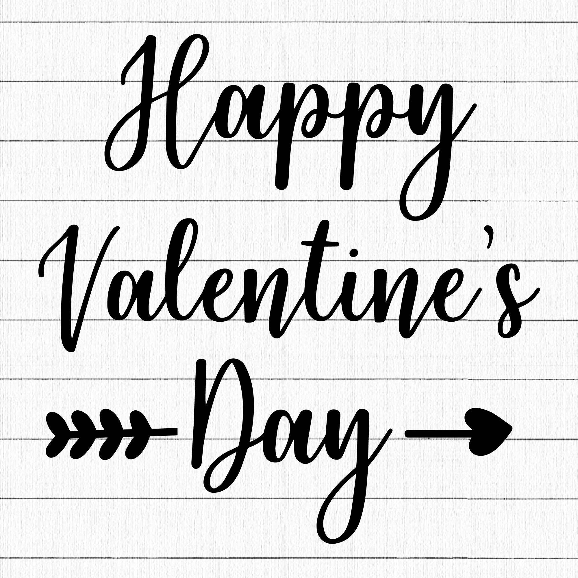 Happy Valentines Day SVG | M19F13 - Craft House SVG