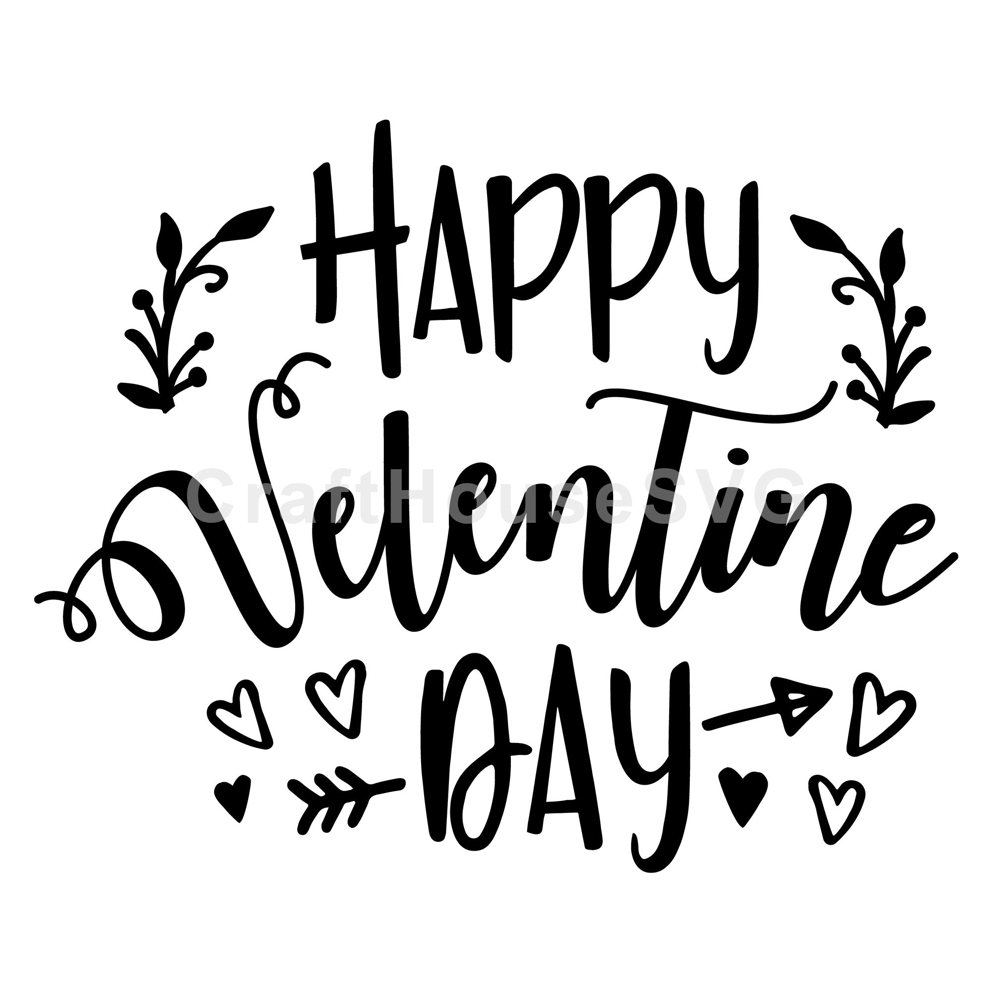 Happy Valentines Day SVG | M43F16