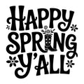 Happy Spring Y'all SVG