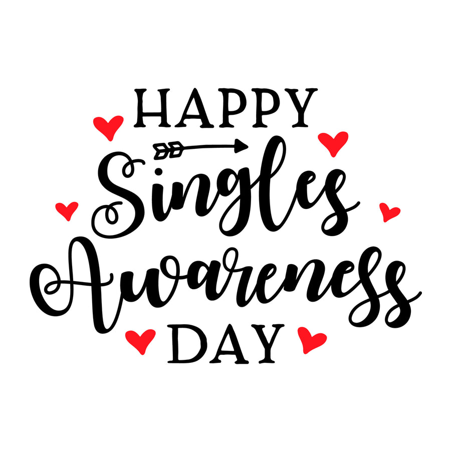 Happy singles awareness day SVG