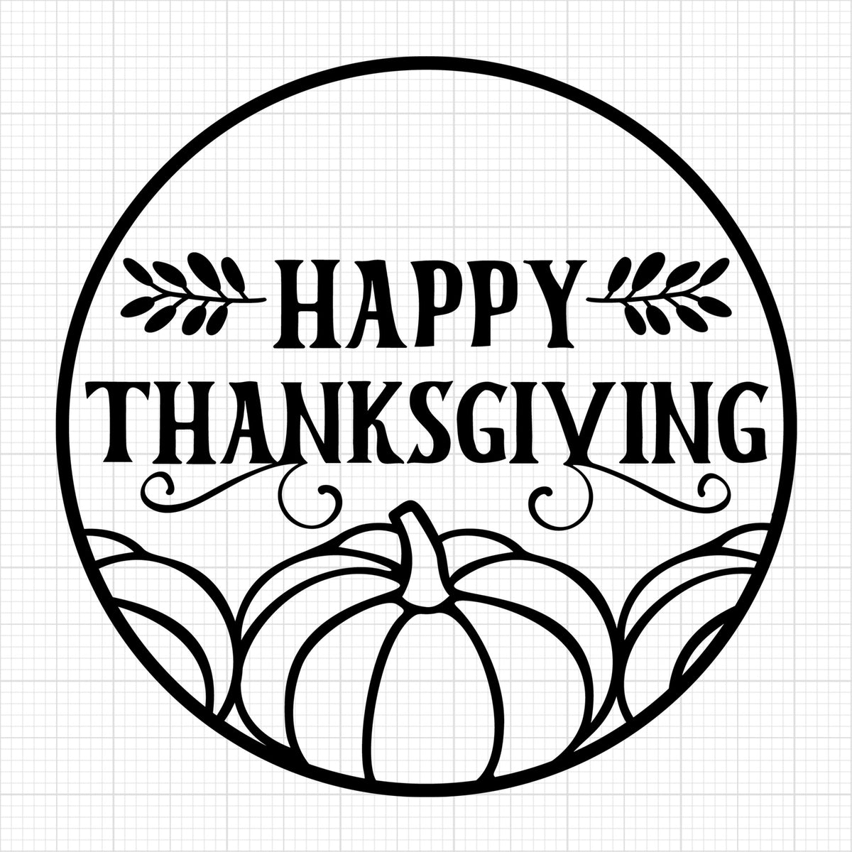 Happy Thanksgiving Pumpkins