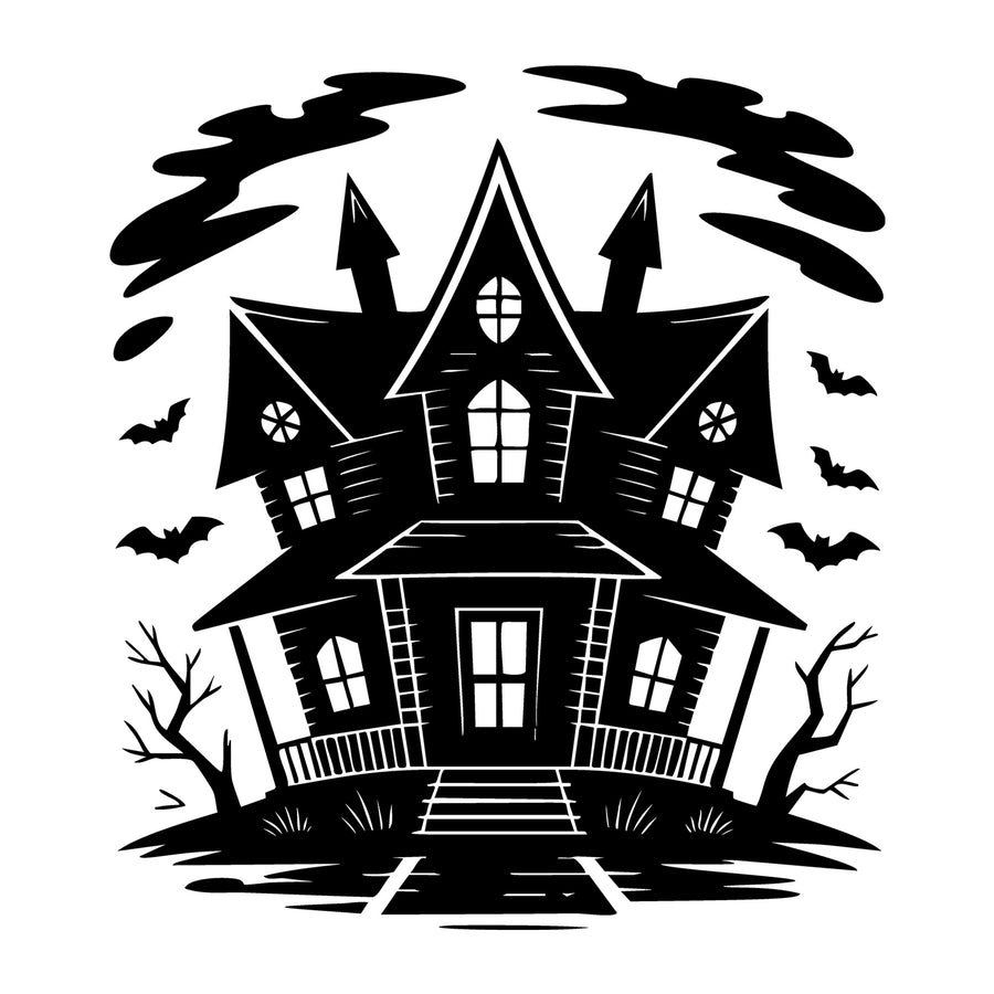 Haunted House SVG