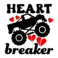 Heart Breaker SVG design for Cricut, Silhouette, laser cutting, vinyl, sublimation, Valentine kids crafts, and shirts.