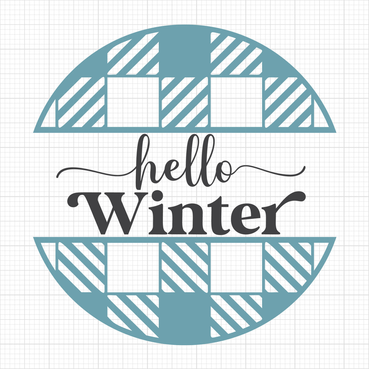 Hello Winter Plaid