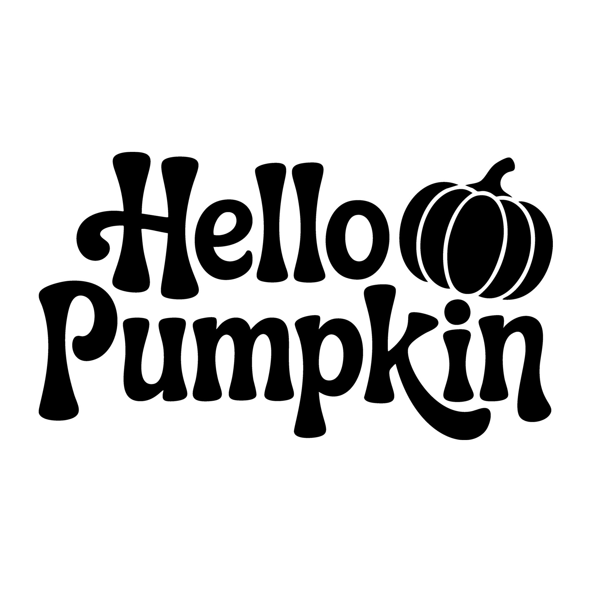 Hello Pumpkin SVG